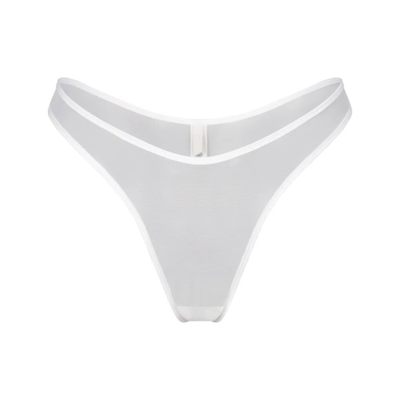 SKIMS Other - Skims Ultra Fine Mesh Thong - Marble